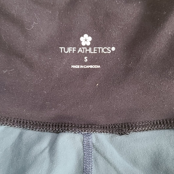 Tuff Athletics Leggings Size Small Blue Smoke - Picture 2 of 4